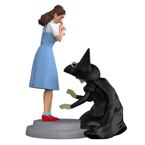 New! Wizard of Oz Wicked Witch & Dorothy Hallmark Keepsake Christmas Ornament - Picture 4 of 5